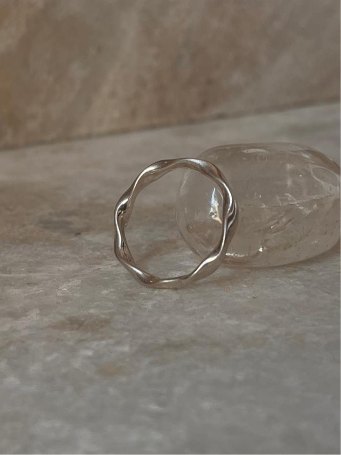 Sculpture 925 Sterling Silver Ring