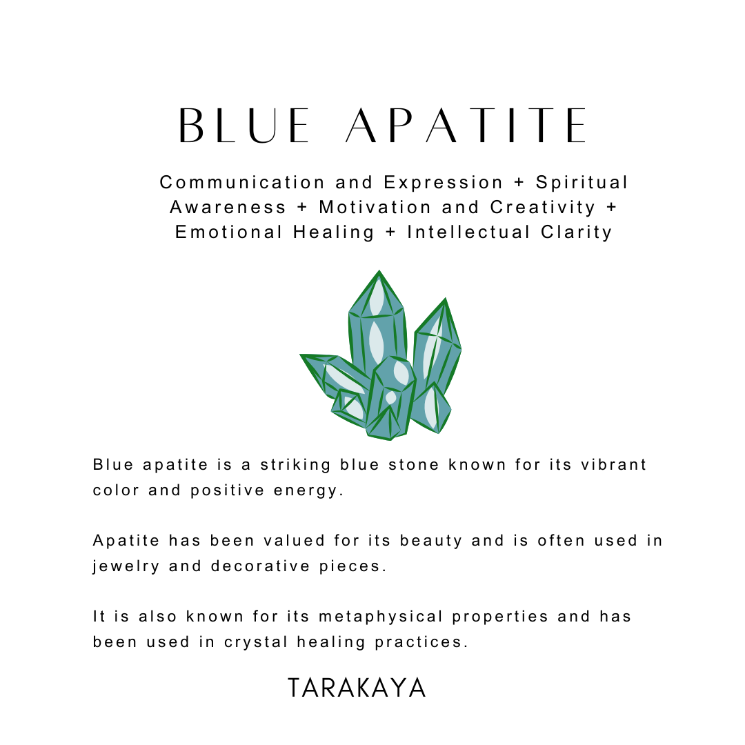 Blue Apatite for stylish look