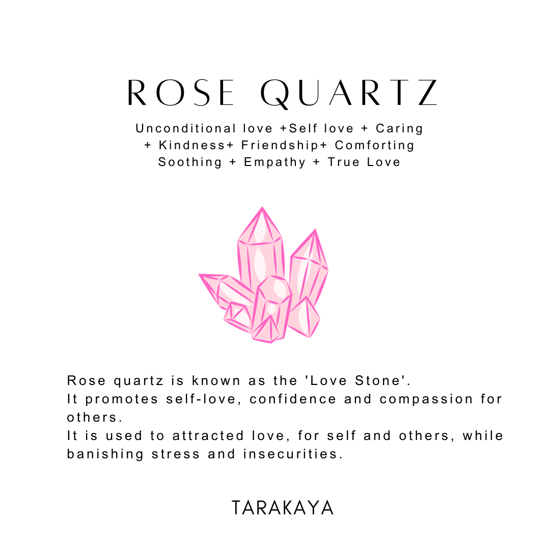 Rose quartz gemstone for Romance