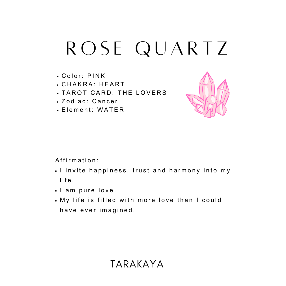 Rose quartz gemstone for Romance