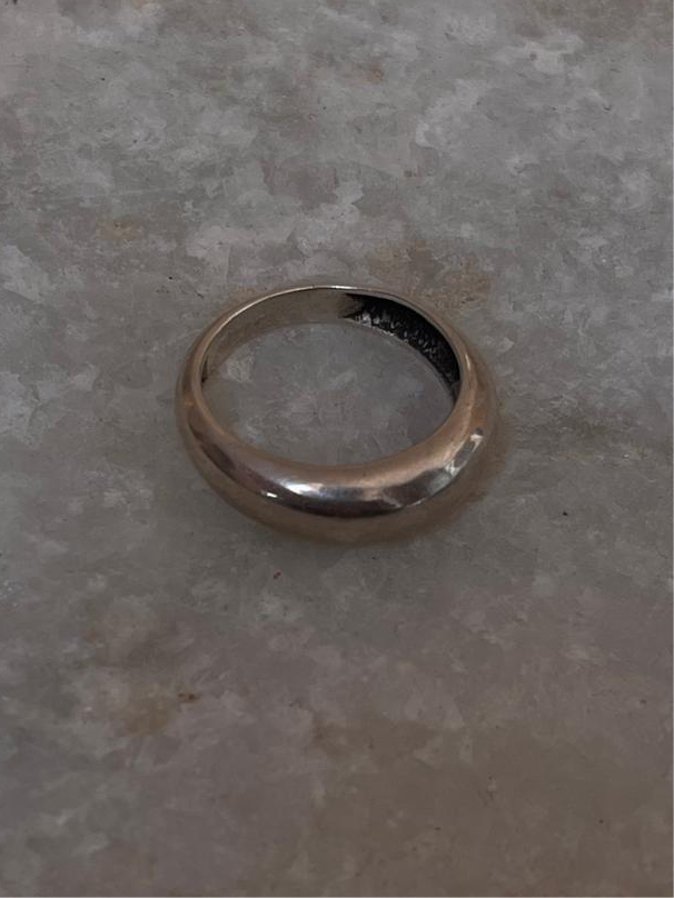 Chunky Hula Dome 925 Sterling Silver Ring