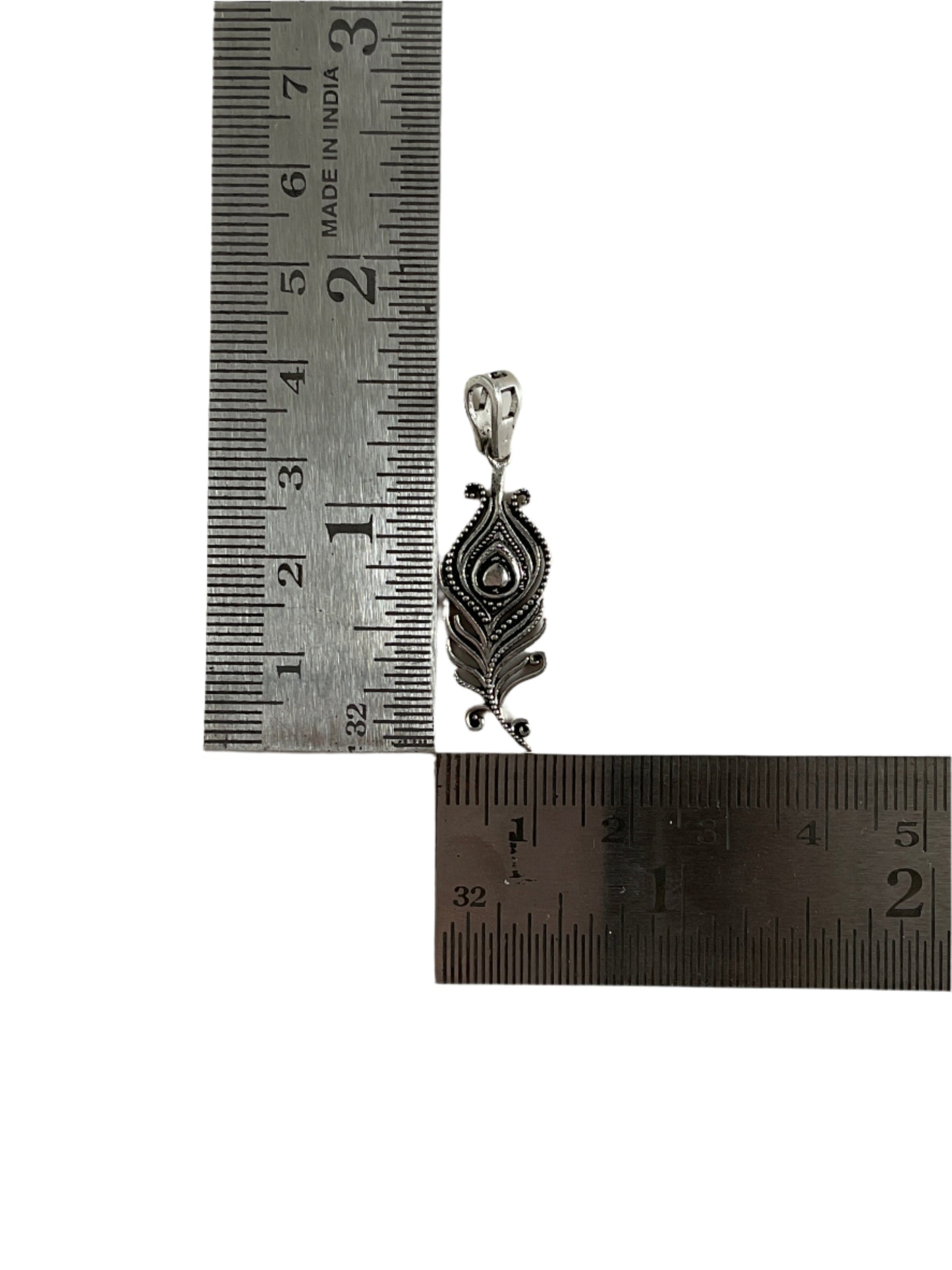 Mor Pankh 925 Sterling Silver Pendant