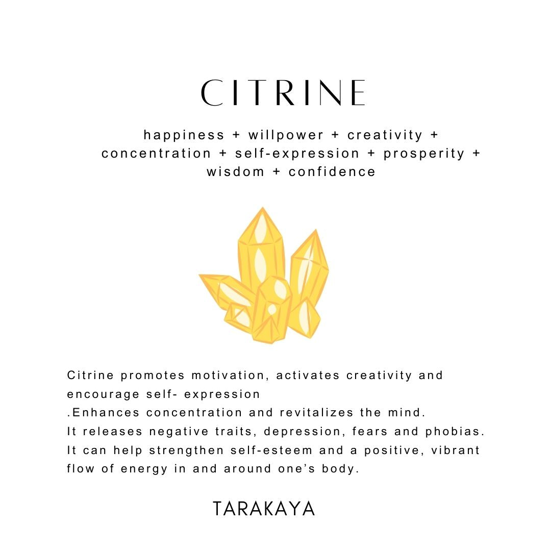 Citrine for stylish creative look