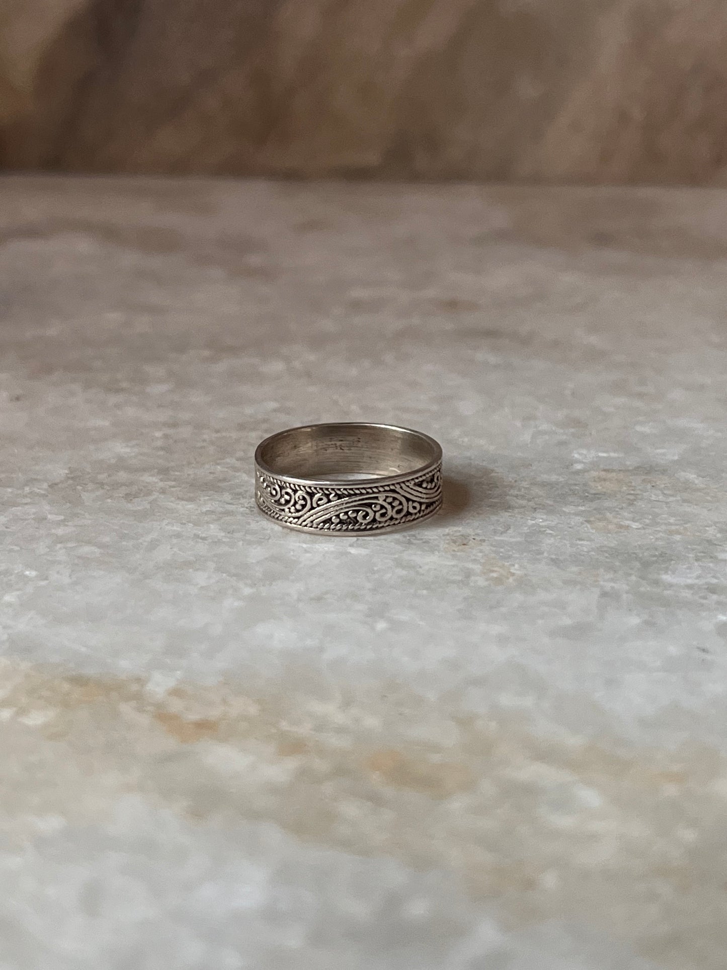 Vintage Beauty 925 Sterling Silver Ring - Tarakaya Silver