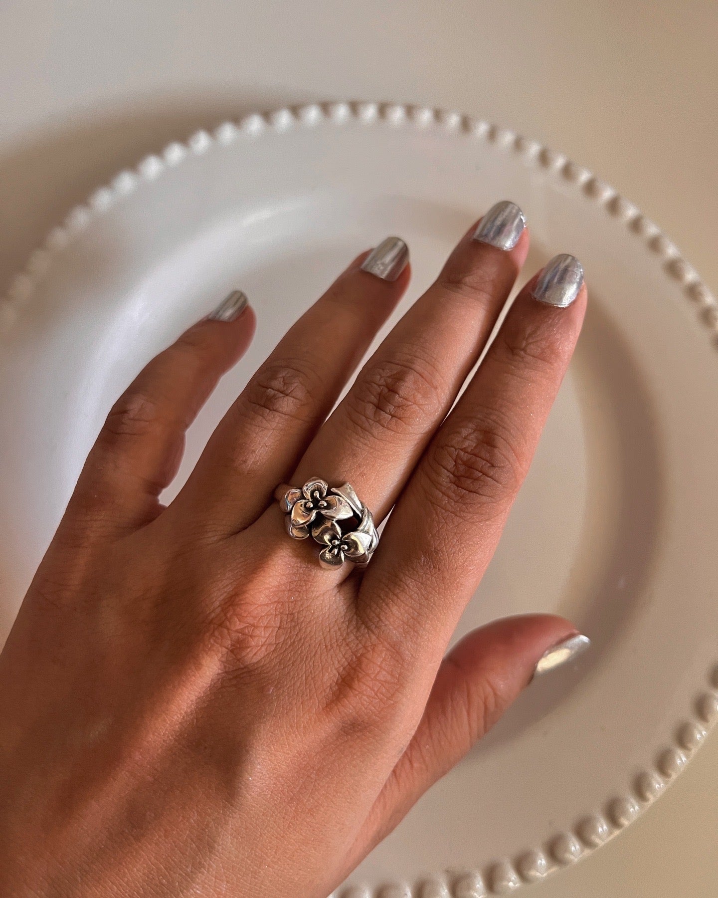 Floral Bouquet Design Ring