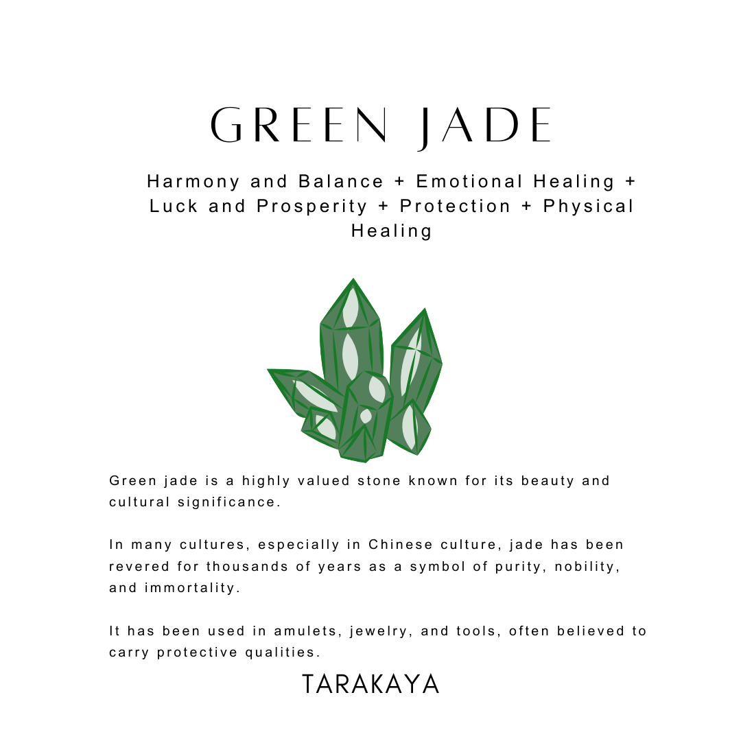 Green jade for luck