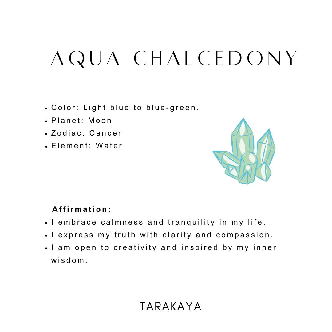 Aqua Chalcedony Oval Cut 925 Sterling Silver Pendant