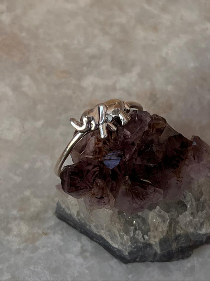 Elephant/ Haathi 925 Sterling Silver Ring