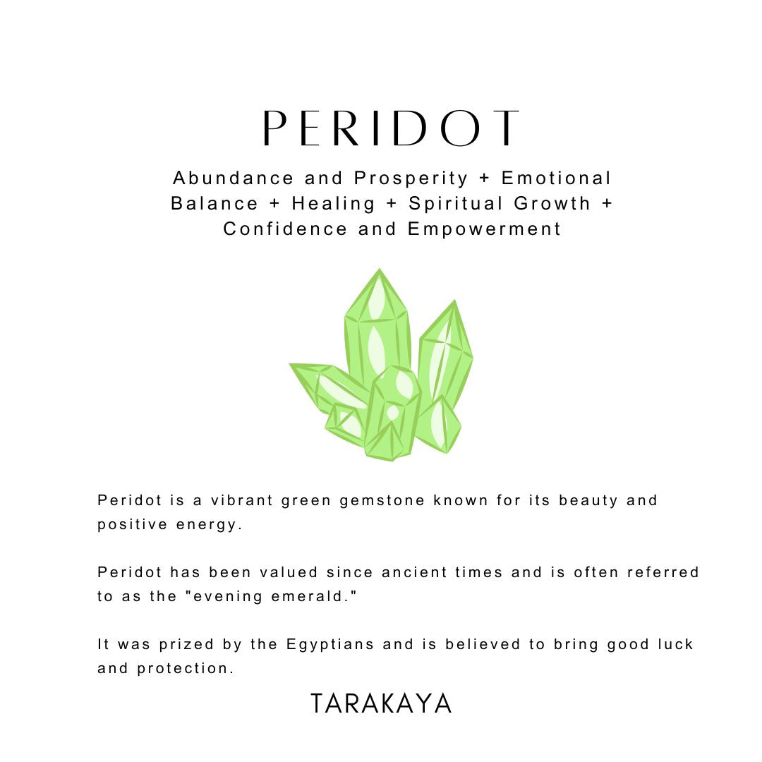 Peridot gemstone for creative look