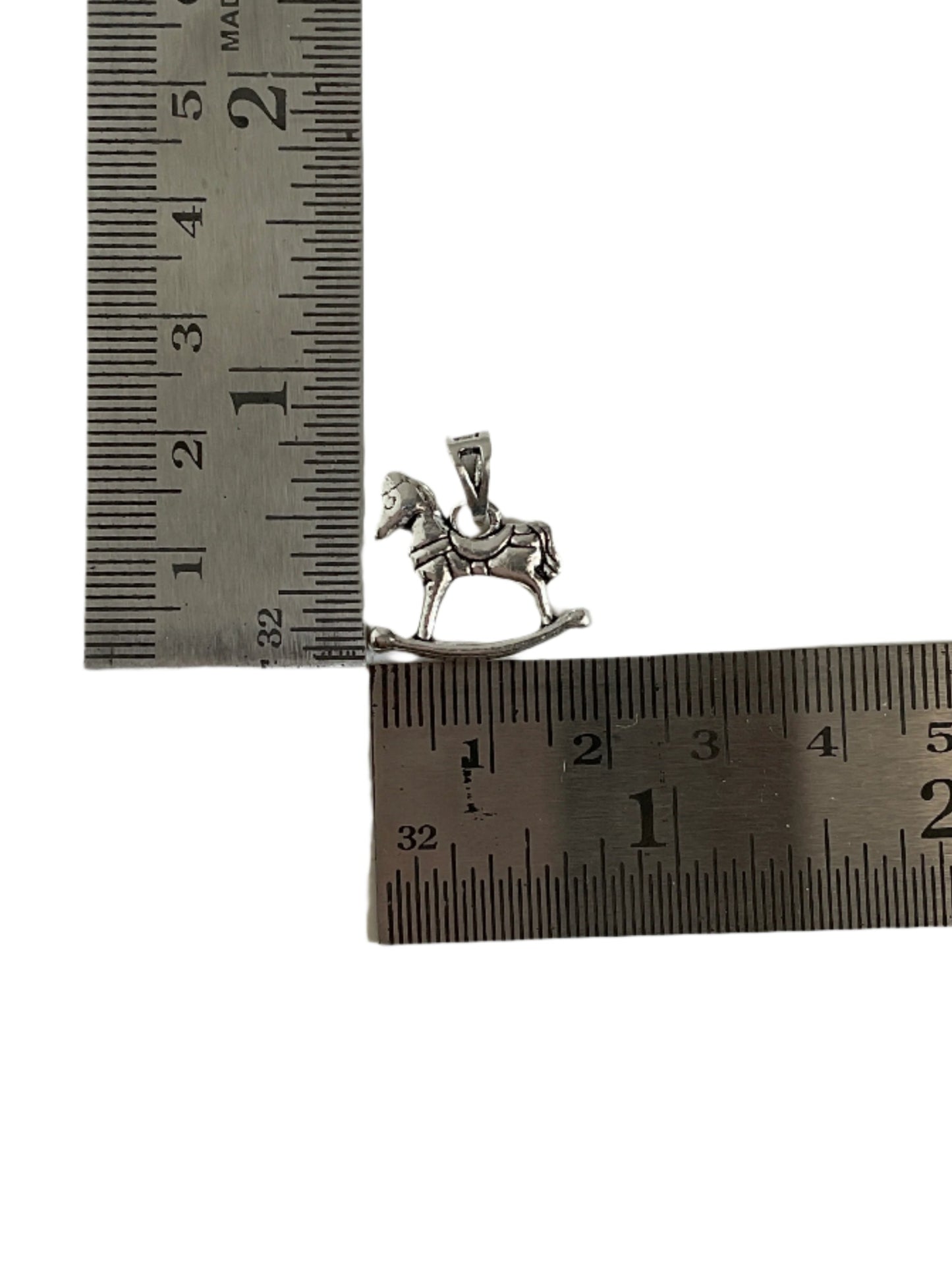 Horse Cradle 925 Sterling Silver Pendant