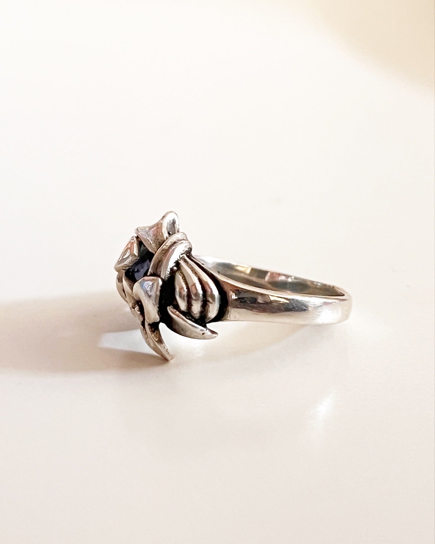 Delicate Floral Bouquet Ring