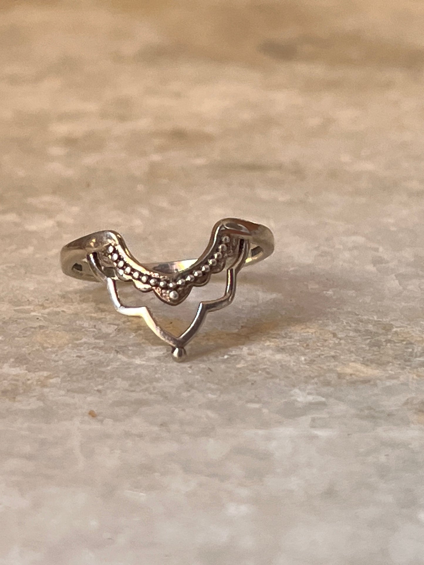 Boho Crown Stack 925 Sterling Silver Ring