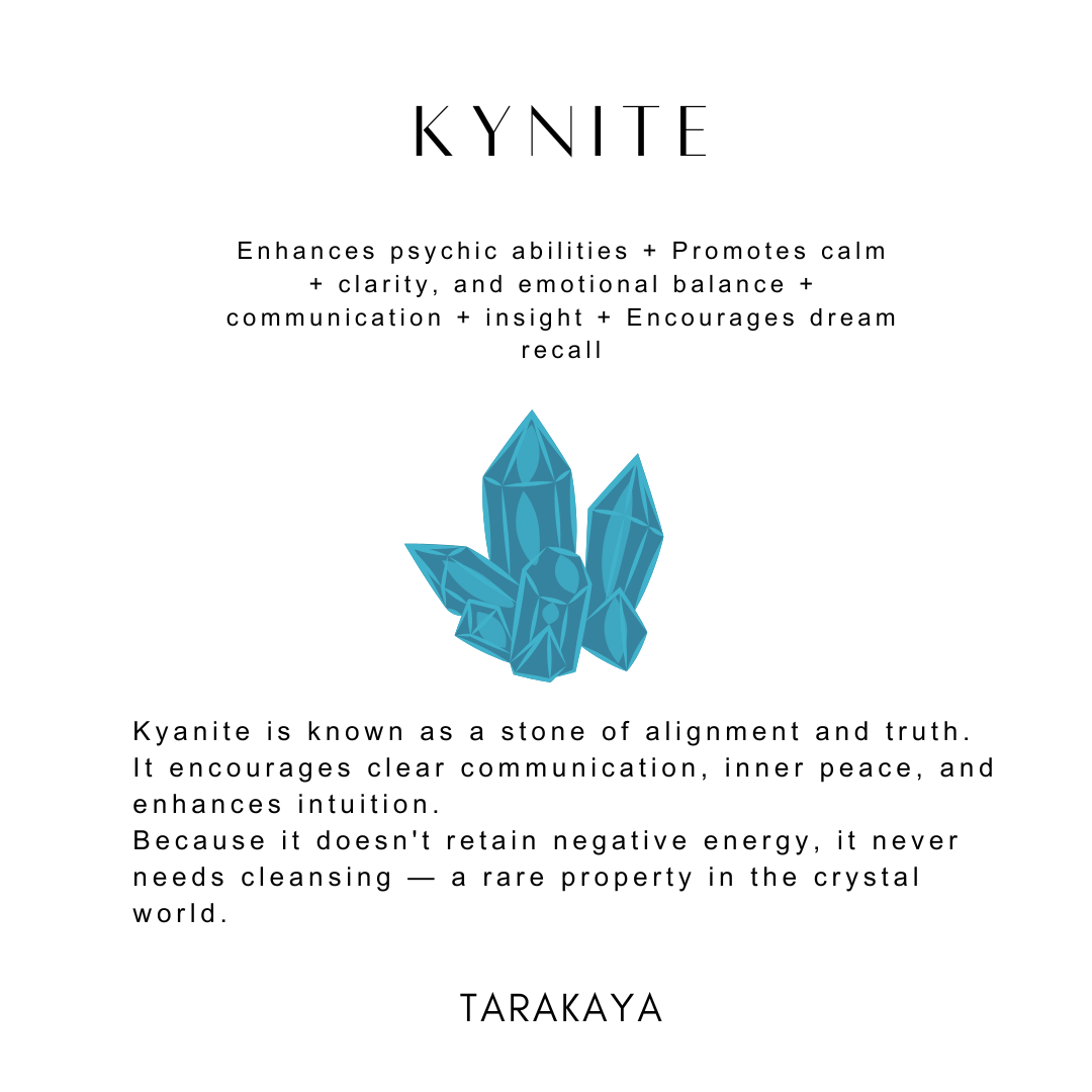 Kynite crystal for Communication & Expression