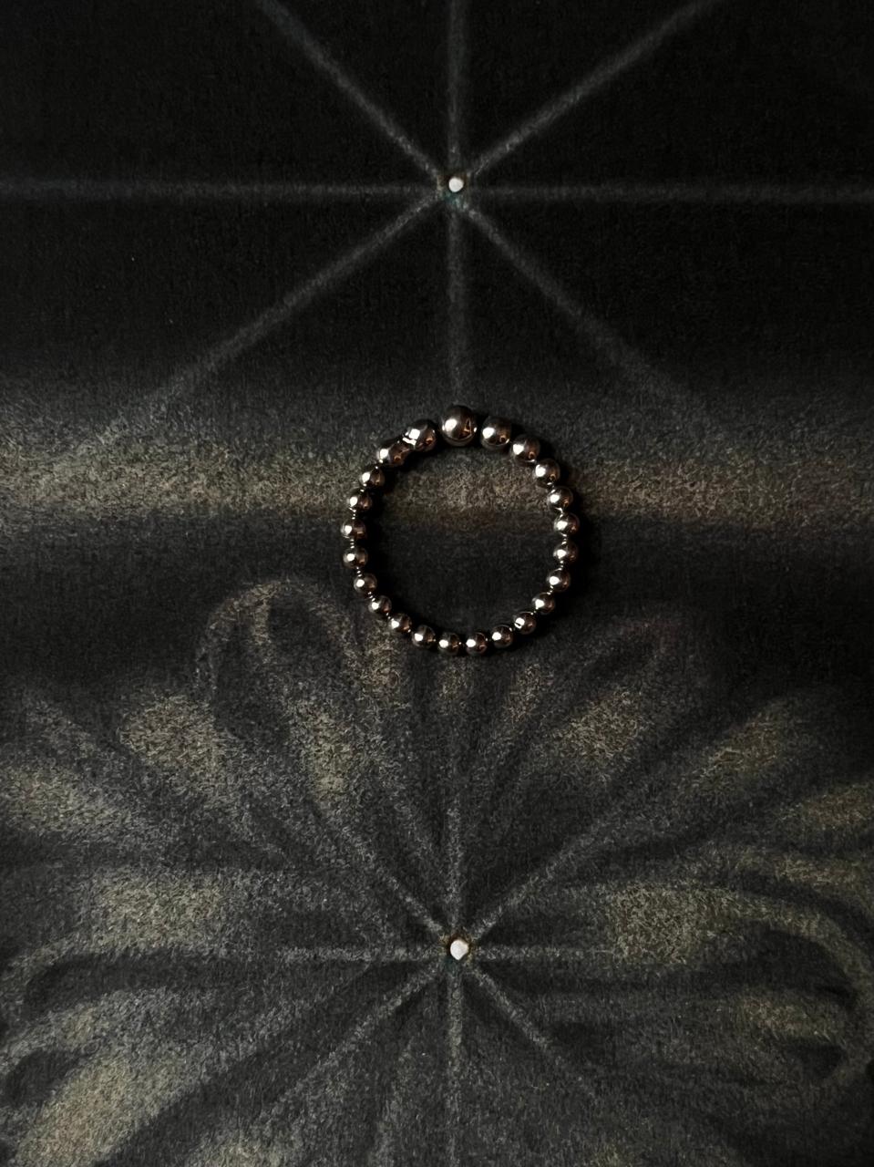 925 Silver Dots of the Tribe Ring - Unique Tribal Dot Motif