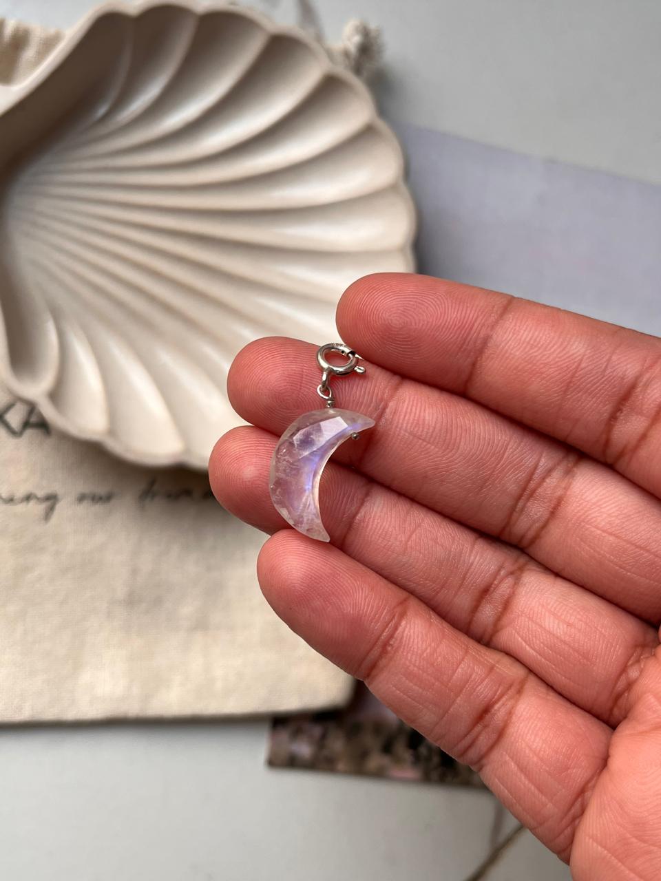 Emotional Healing Crystal Charm Moonstone