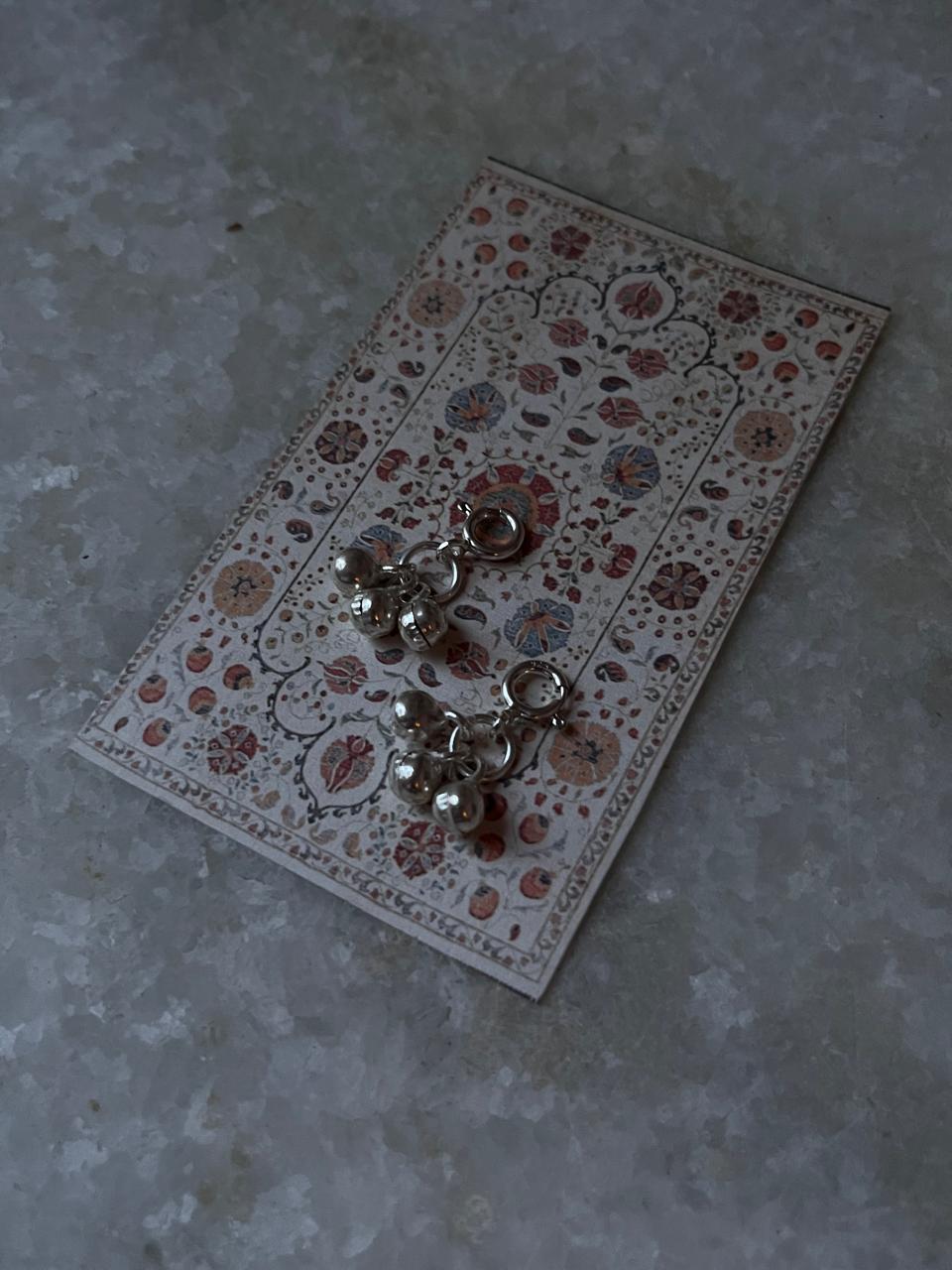 Ghungroo Multi Purpose 925 Sterling Silver Charms