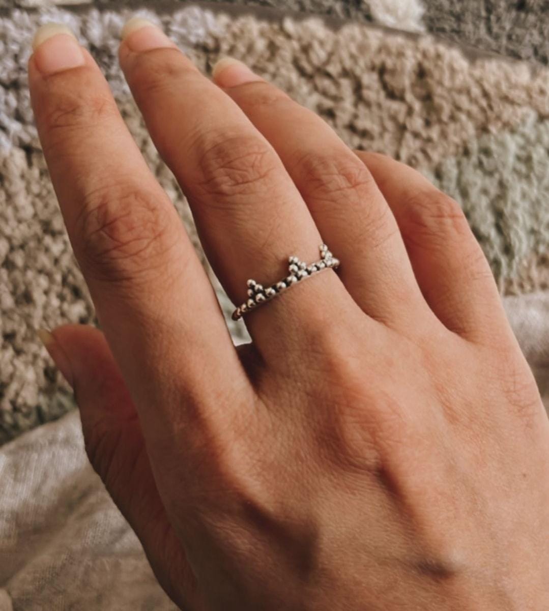 Teekona Band Stackable Ring