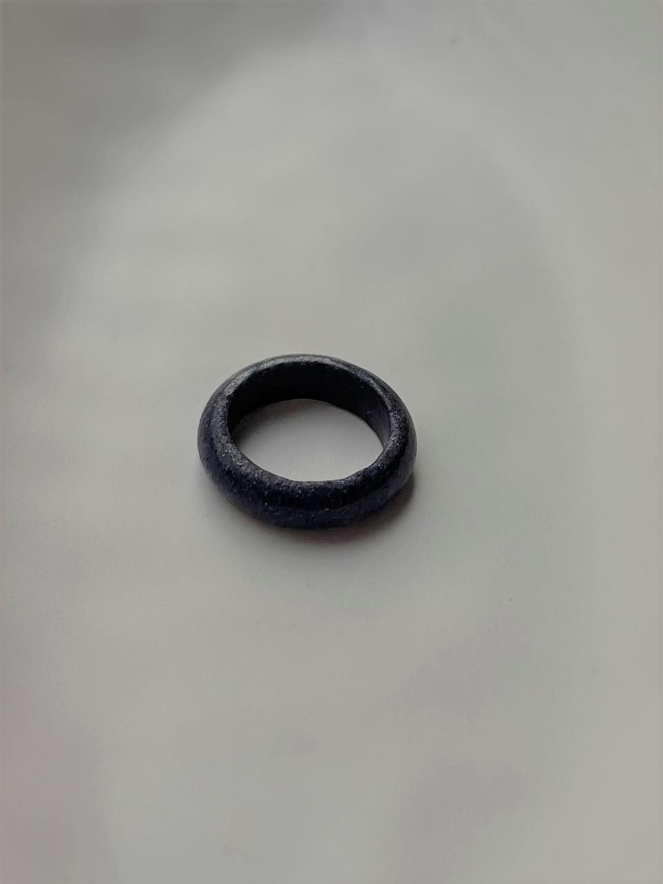 Lapis Lazuli Crystal Band Ring