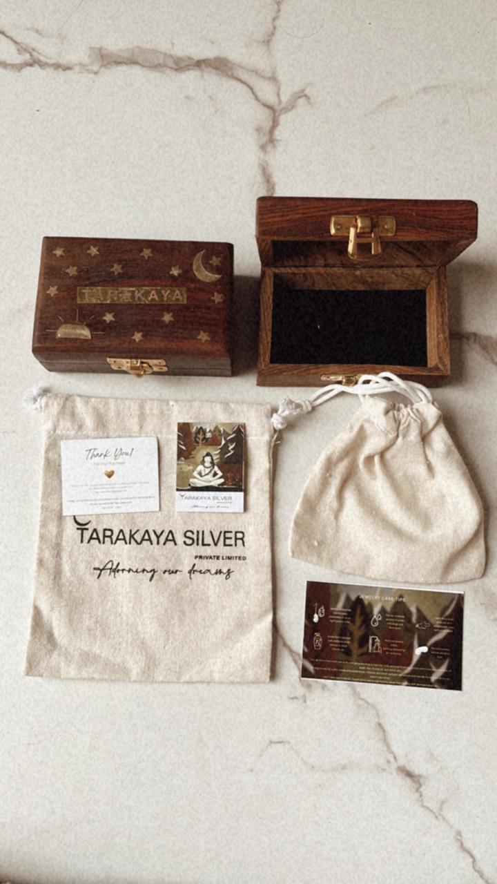 Eco-friendly wooden box used for product packaging