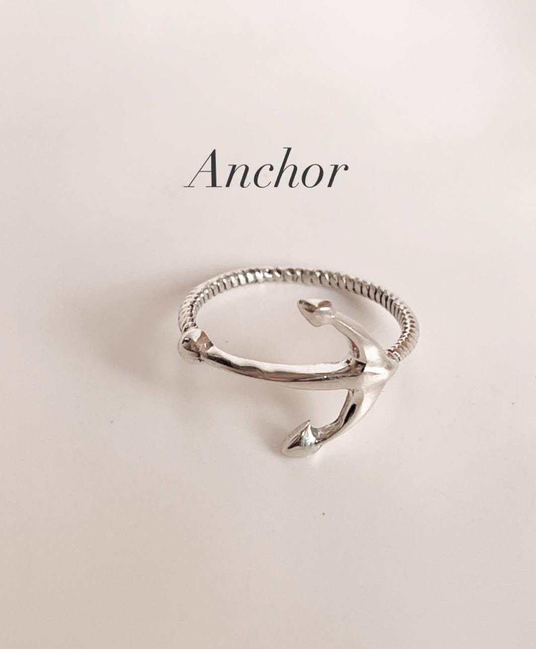 Anchor 925 Sterling Silver Ring