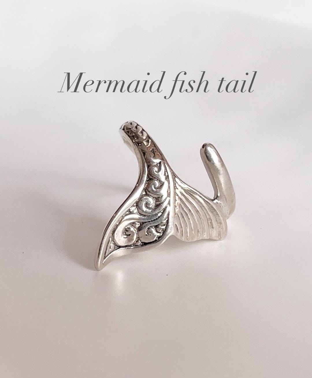 Fish Tail 925 Sterling Silver Ring
