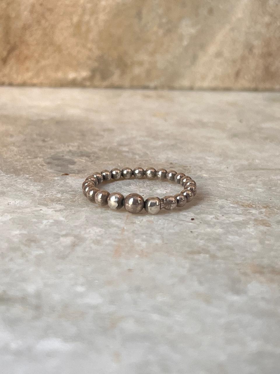 Dots Of The Tribe 925 Sterling Silver Ring
