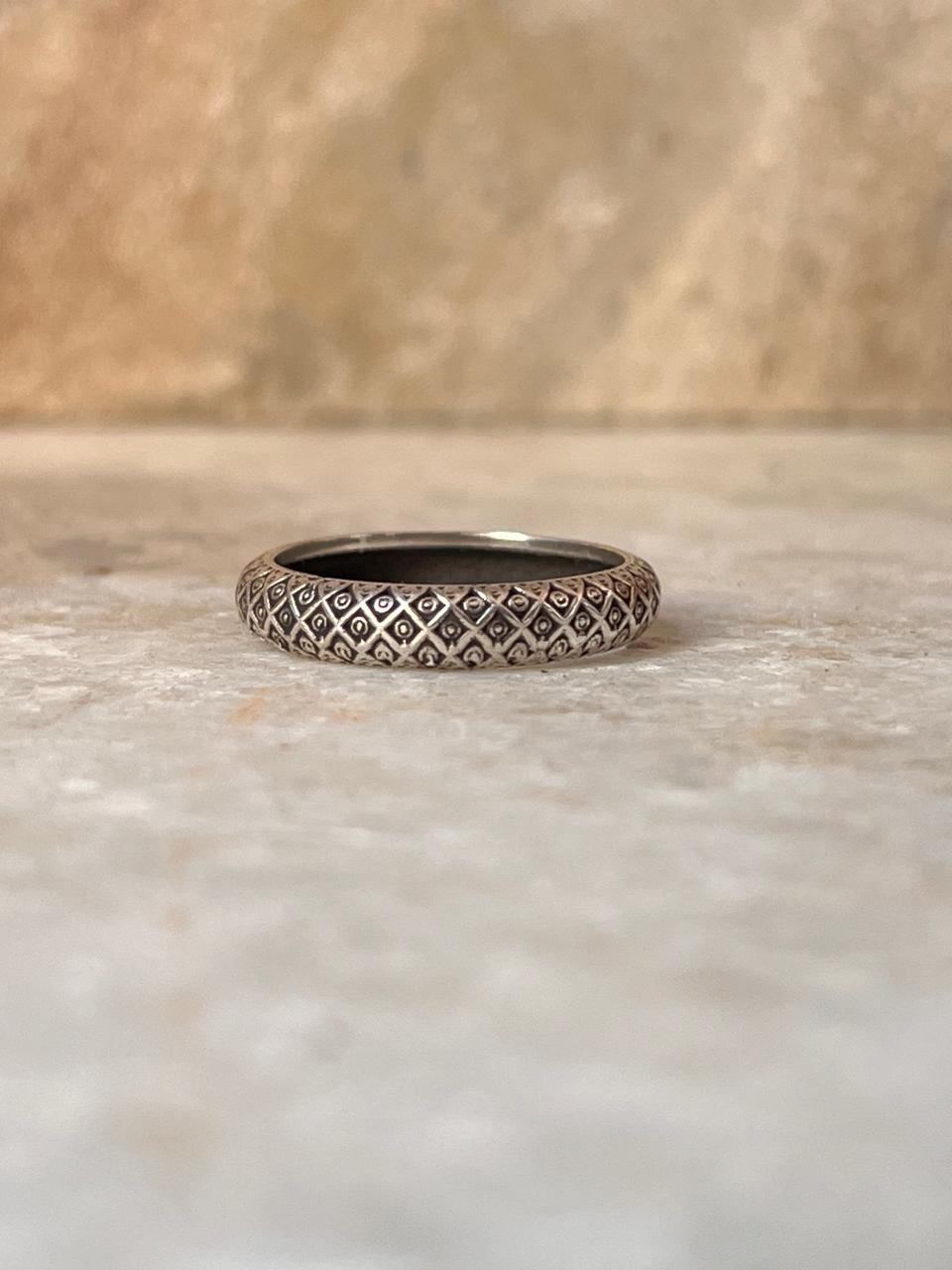 Snake / Serpent Aura Band 925 Sterling Silver Ring