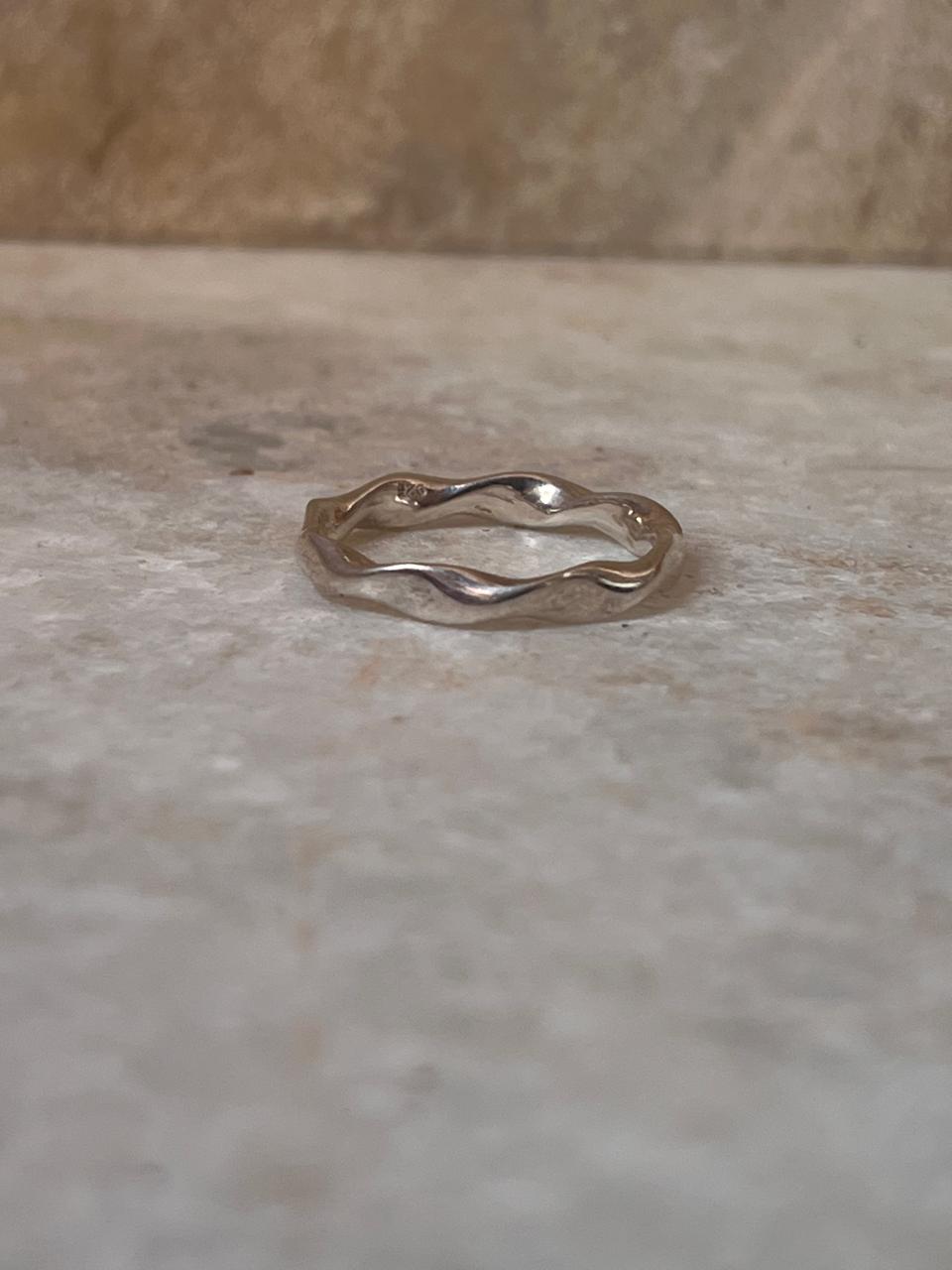 Sculpture 925 Sterling Silver Ring