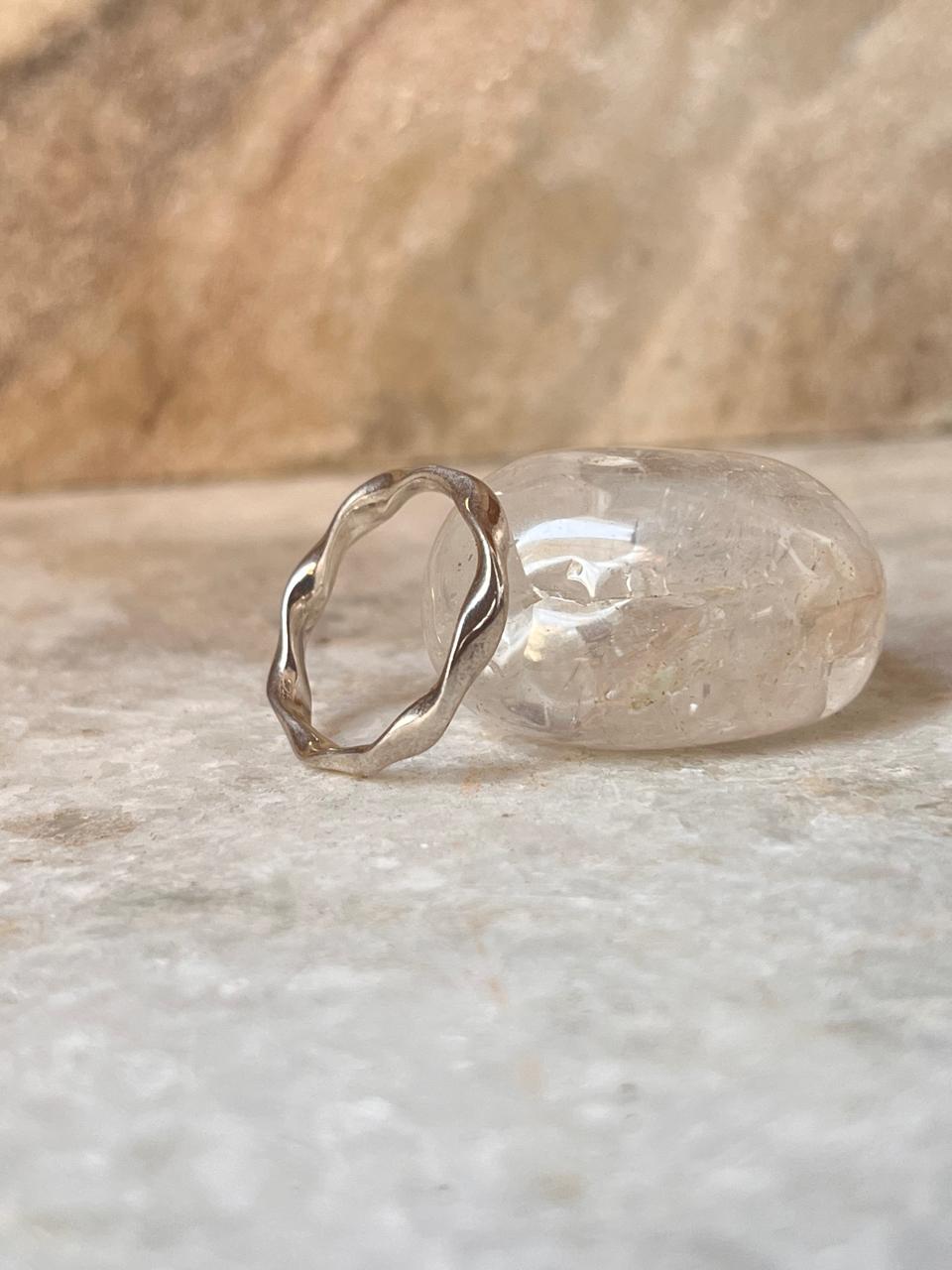 Sculpture 925 Sterling Silver Ring