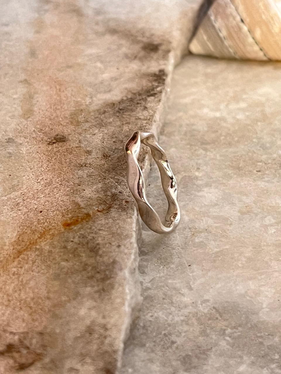 Sculpture 925 Sterling Silver Ring
