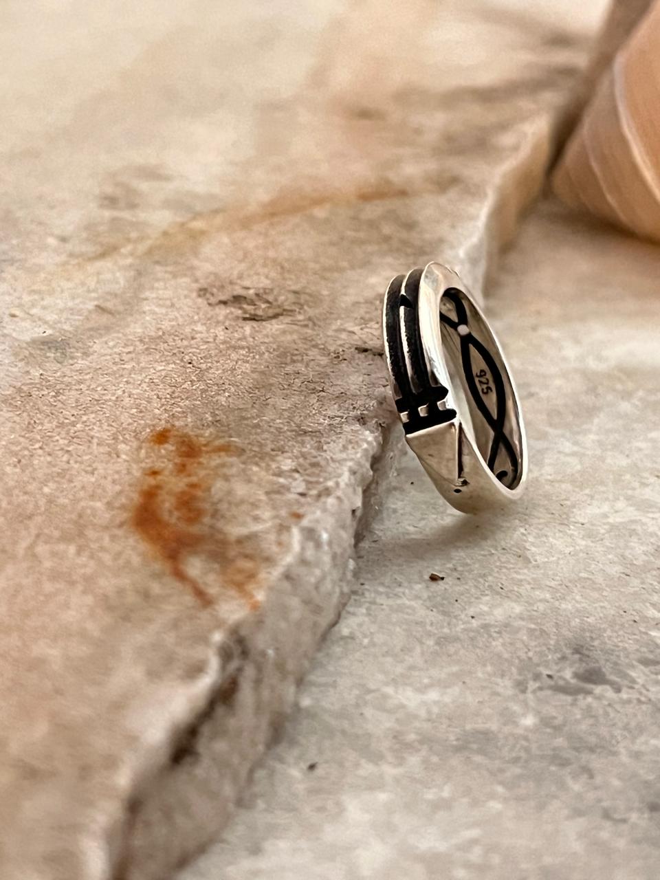 Mystic Nomad Path 925 Sterling Silver Ring
