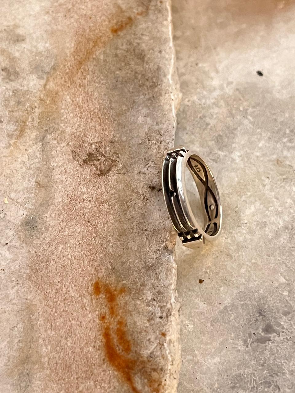 Mystic Nomad Path 925 Sterling Silver Ring
