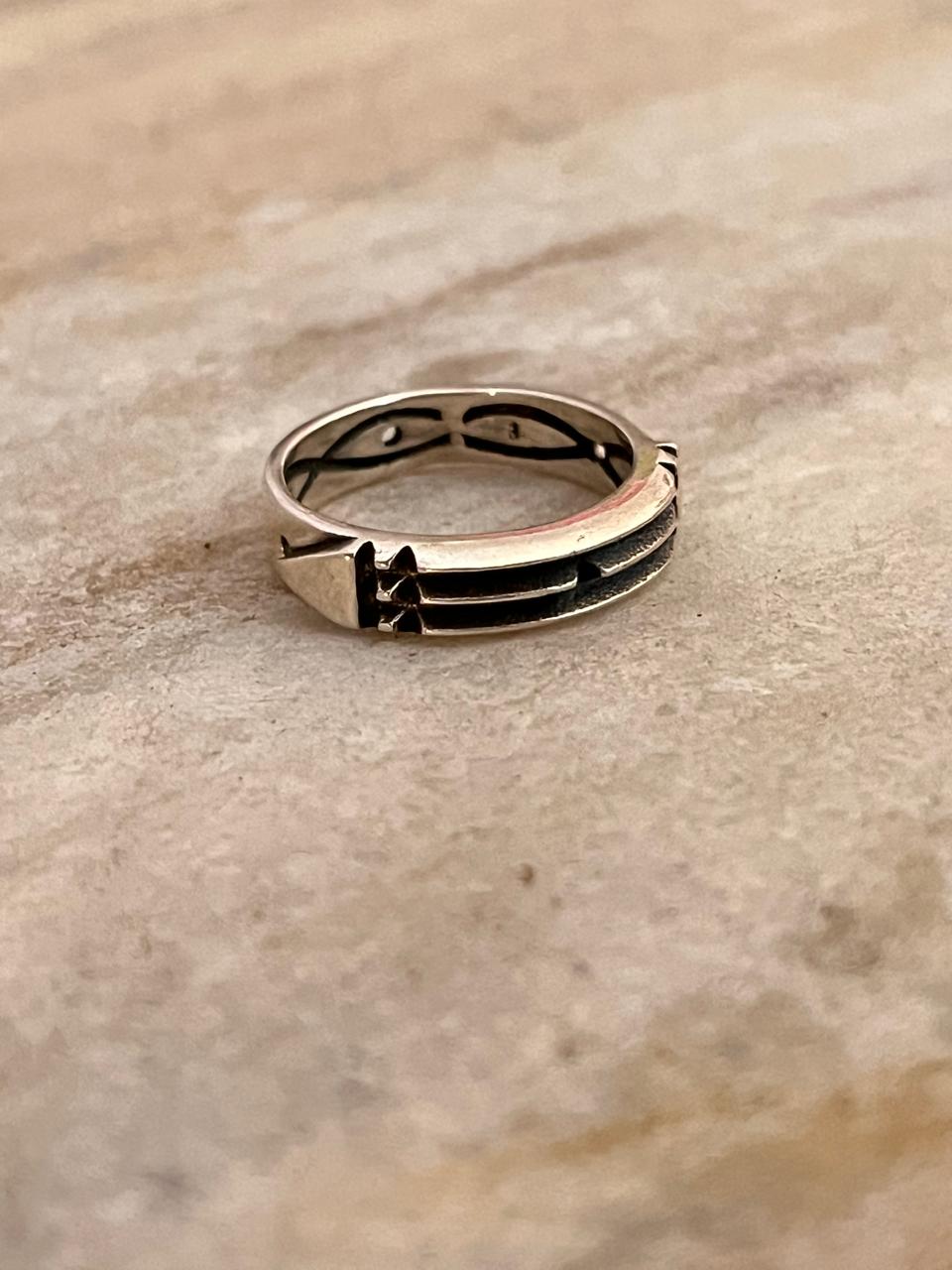 Mystic Nomad Path 925 Sterling Silver Ring