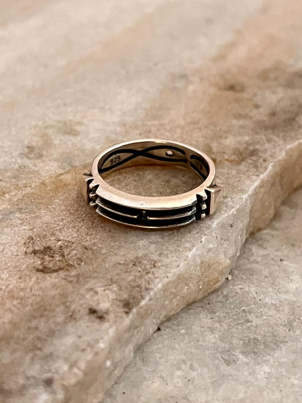 Mystic Nomad Path 925 Sterling Silver Ring