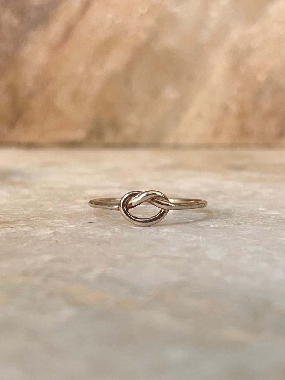 Promise Knot 925 Sterling Silver Ring