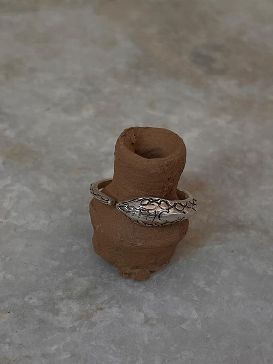 Sacred Serpent/ Snake Adjustable 925 Sterling Silver Ring