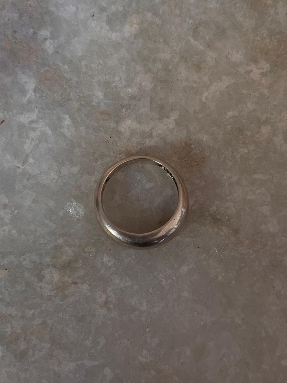 Chunky Hula Dome 925 Sterling Silver Ring