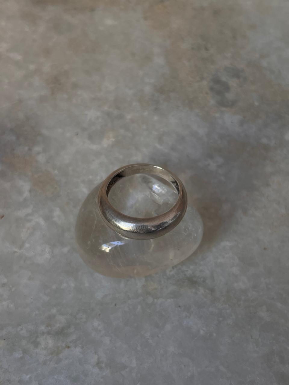 Chunky Hula Dome 925 Sterling Silver Ring