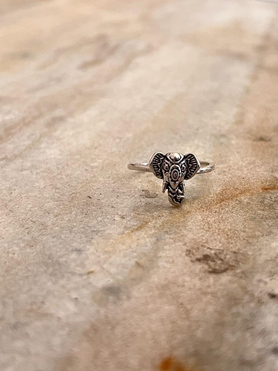 Boho Hathi 925 Sterling Silver Ring