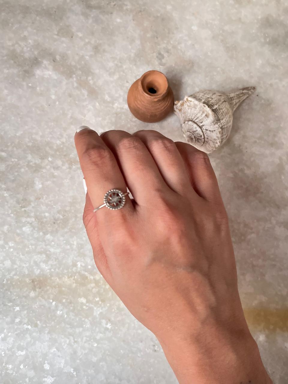 Balinese Sun 925 Sterling Silver Ring