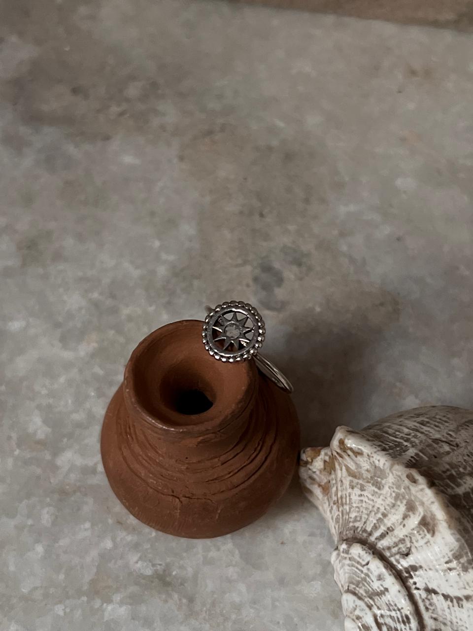 Balinese Sun 925 Sterling Silver Ring