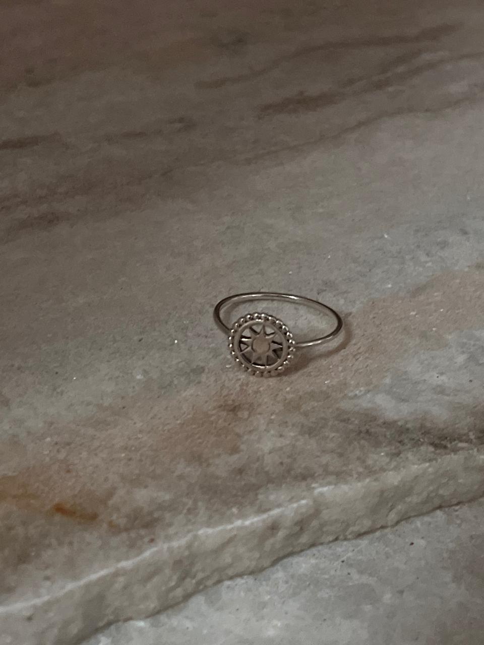 Balinese Sun 925 Sterling Silver Ring