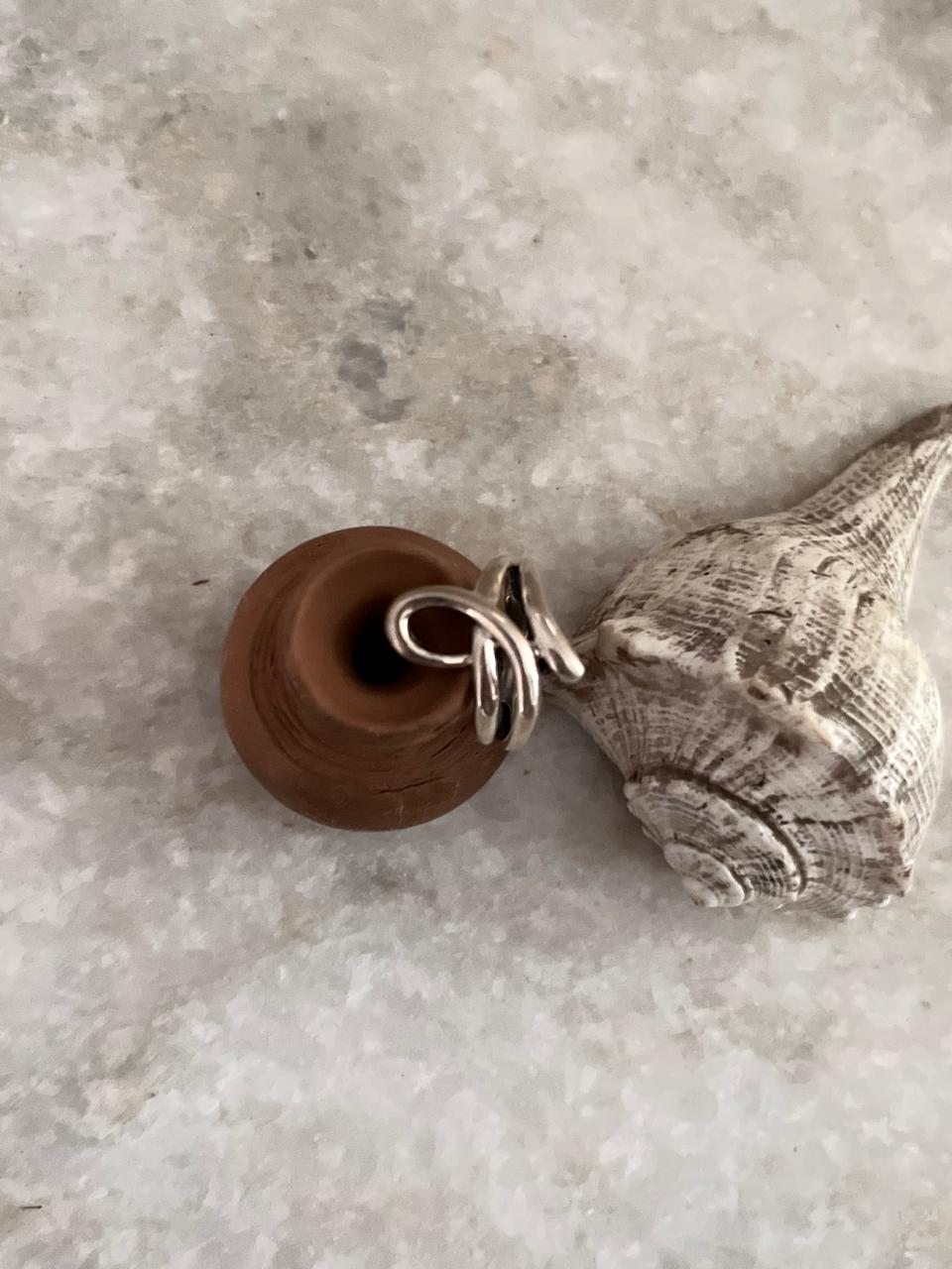 Minimalist chunky knot silver ring handcrafted design