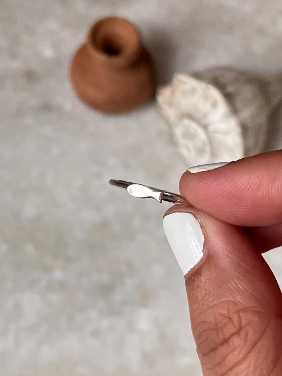 Fish 925 Sterling Silver Ring