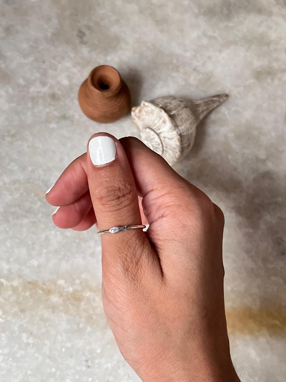 Fish 925 Sterling Silver Ring
