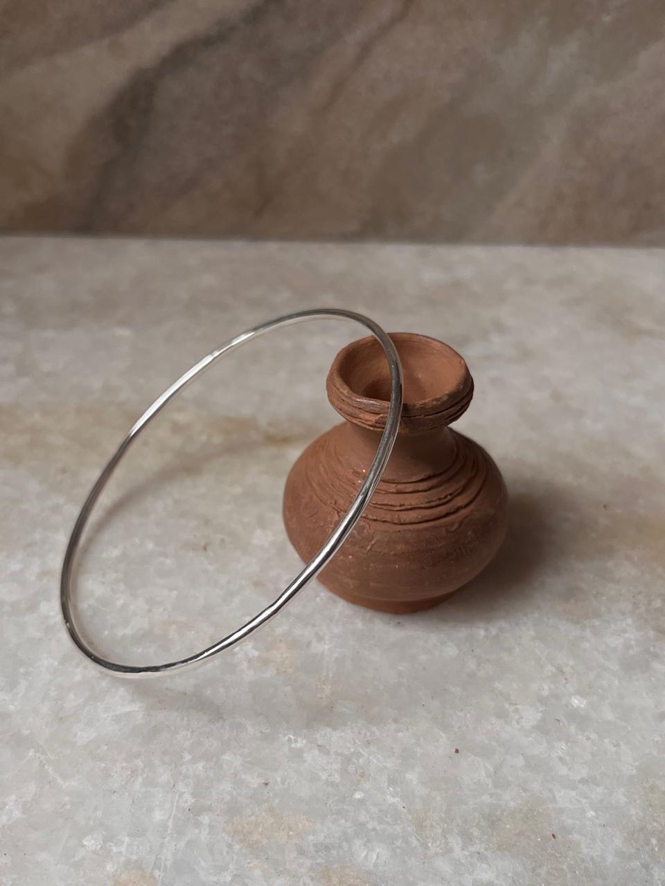 Plain 925 Sterling Silver Bangle