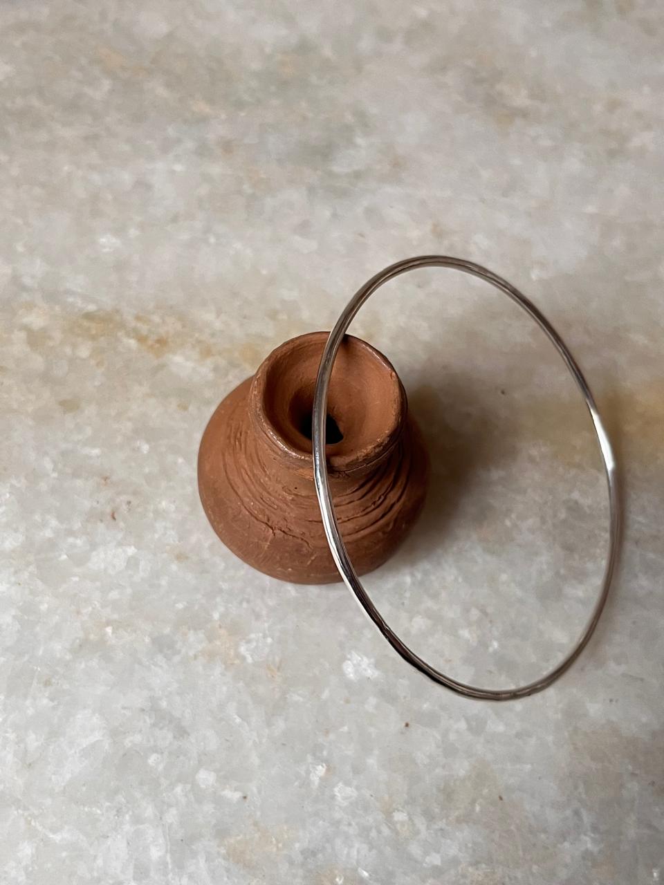 Plain 925 Sterling Silver Bangle