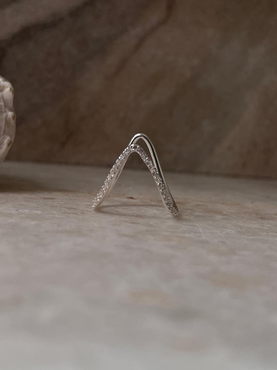 Vanki Cz Shiny 925 Sterling Silver Ring