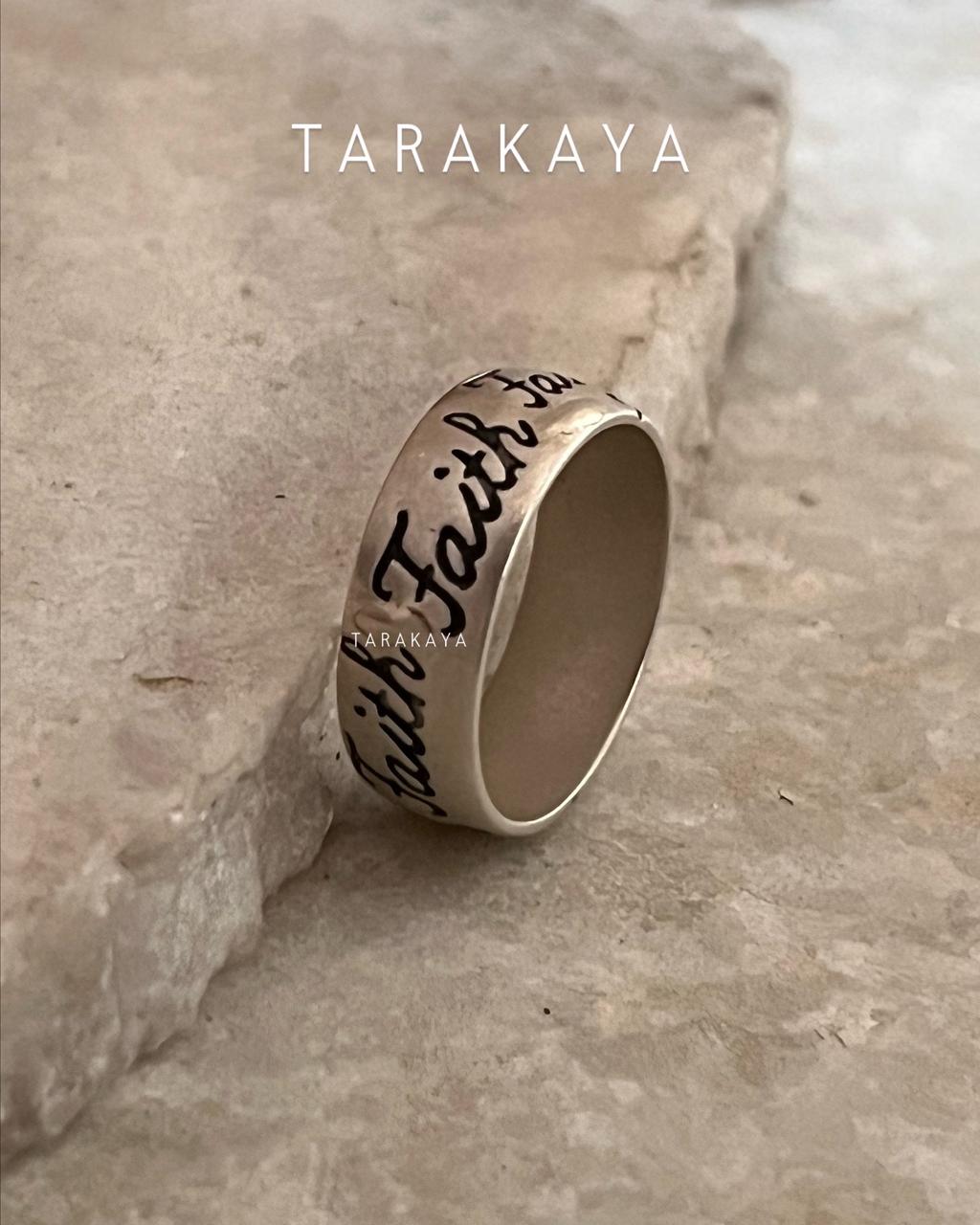 Faith 925 Sterling Silver Ring