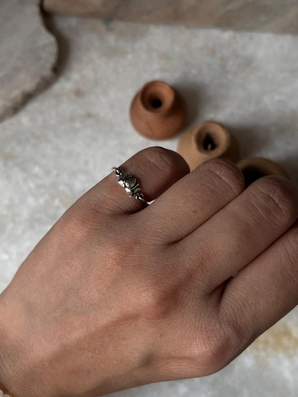 Moving Lotus 925 Sterling Silver Ring
